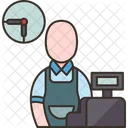 Cashier Job  Icon