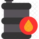 Cask Fuel Oil Icon