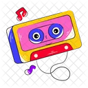 Cassette Cassette Tape Audio Cassette Icon