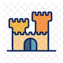 Sandy Holiday Building Icon