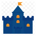 Building Medieval Tower Icon