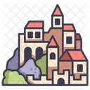 Castle Medieval Architecture Icon