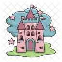 Castle Building Fortress Icon