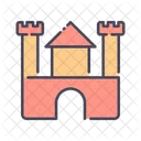 Castle Toy Baby Toy Building Icon