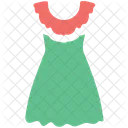 Casual Dress Ladies Icon