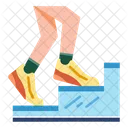 Casual Exercise Leg Exercise Healthcare Icon