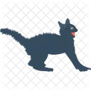 Cat Evil Black Icon