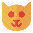 Cat Pet Black Icon