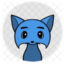 Cat Face Skin Avatar Look Icon