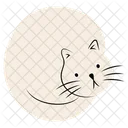 Letter O Cat Icon