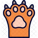 Cat paws  Icon