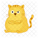 Cat Waiting  Icon