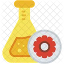 Catalyst Chemical Reaction Flask Symbol