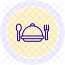 Catering Color Circle Icon Icon