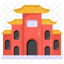 Church Structure Sanctuary Building Christian Building Icon