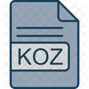 Koz Archivo Formato Icono