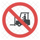 Caution Forklift  Icon