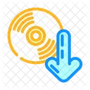 Cd Download File Icon