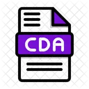 Cda File Document Icon