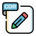 Cdr Files And Folders File Format 아이콘