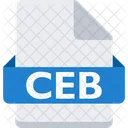 Arquivo Ceb Documento Papel Ícone