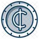 Cedi Coin Currency Coin Icon