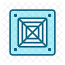 Ventilation Icons Color Blue Icon