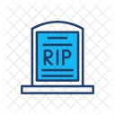 Cemetery Rip Grave Icon