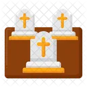 Cemetery Graveyard Grave Icon