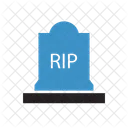 Cemetery Death Rip Icon