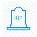 Cemetery Death Rip Icon