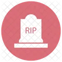 Cemetery Death Rip Icon