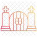 Cemetery gates  Icon