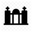 Cemetery Gates Iron Dark Icon