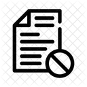 Censored Archive Document Icon