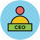 CEO Chefe Executivo Ícone