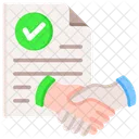 Certainty Agreement Contract Icon