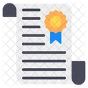 Certificado  Icono