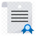 Certificate  Icon