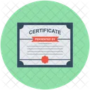 Certificate  Icon