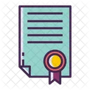 Certificate  Icon