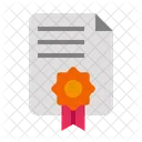 Certificate  Icon