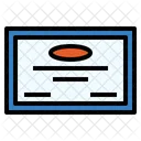 Certificate  Icon