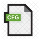 Cfg File Cfg Document File Format Icône