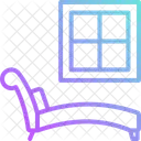 Chaise Lounge  Icon