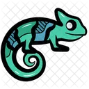 Chameleon Lizard Reptile Icon