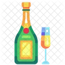 Champagne Alcohol Wine アイコン