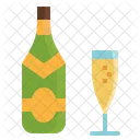 Champagne Bottle  Icon