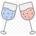 Champagne-glasses  Icon