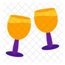 Champagne Glasses  Icon